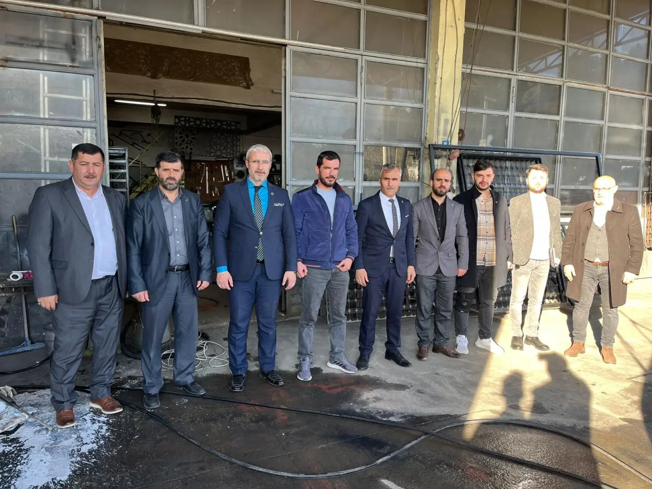 Haber: Ayvaz Oto Sanayi Esnaflarını Ziyaret Etti - Galeri-7