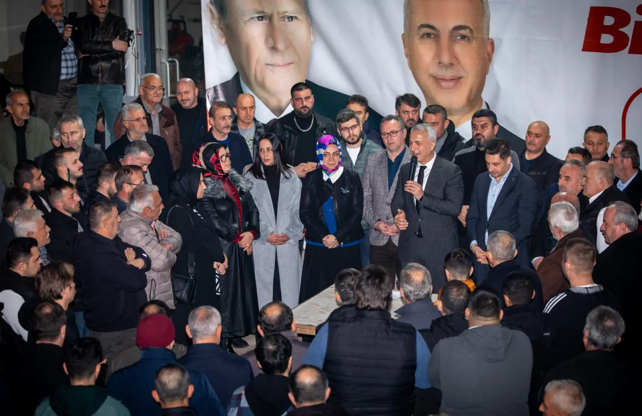 Haber: Babaoğlu, Seçim irtibat bürolarında coşkuyla karşılandı - Galeri-3