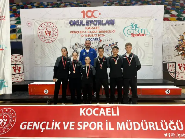 Hendek’ten 6 madalya