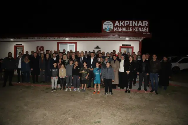 Başkan Babaoğlu Akpınar’da Konuştu: Her Mahallemize Koştuk, Sorun Nerdeyse Orda Olduk