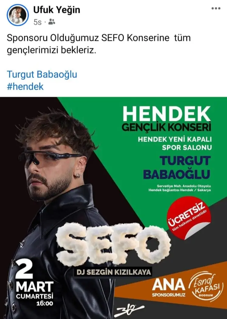 Haber: Hendekli iş insanı Sefo'yu Hendek'e getiriyor - Galeri-1