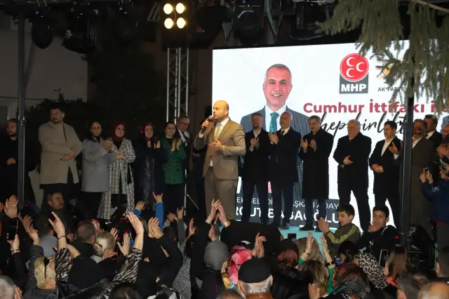 MHP İL BAŞKANI ALKAŞ'TAN, AK PARTİ İLÇE TEŞKİLATINA ÖVGÜ !