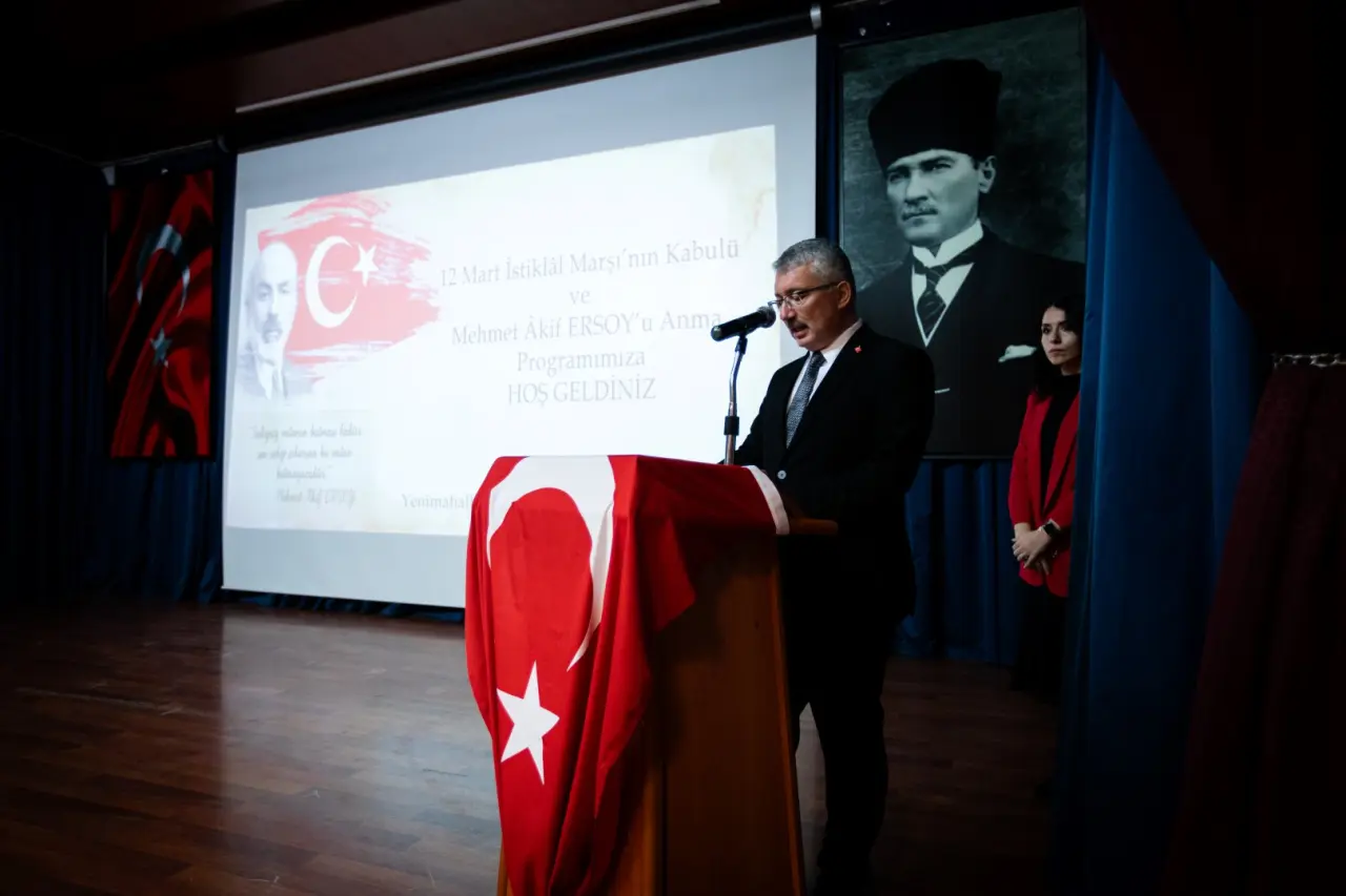 Haber: İSTİKLAL MARŞIMIZIN KABULÜ VE MEHMET AKİF ERSOY’U ANMA PROGRAMI DÜZENLENDİ - Galeri-1