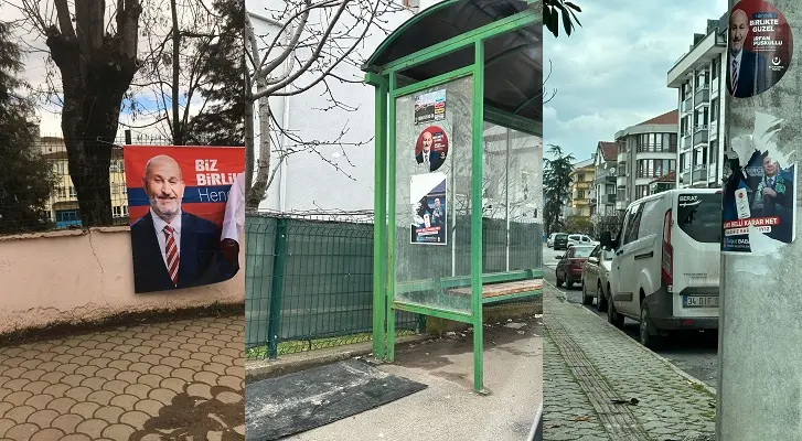 Haber: Şehir afiş çöplüğüne döndü - Öne Çıkan