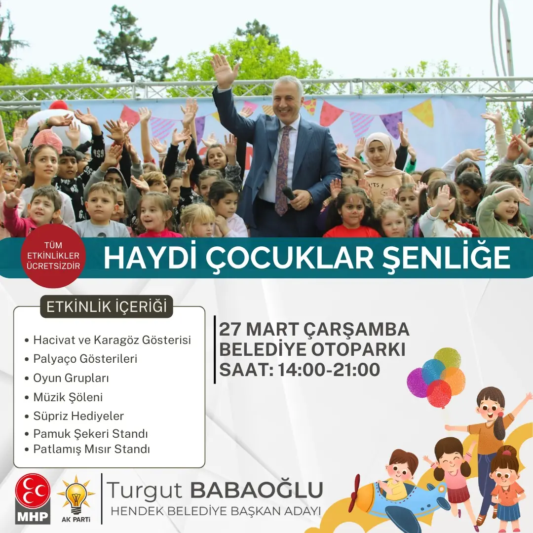 Haber: İŞTE BABAOĞLU FARKI; HENDEK’TE ETKİNLİK YAĞMURU - Galeri-1