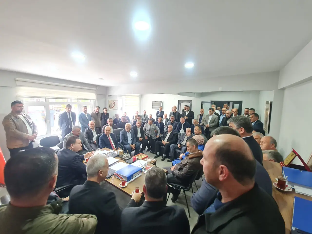 Haber: Muhtarlardan MHP’ye Bayram ziyareti - Galeri-4