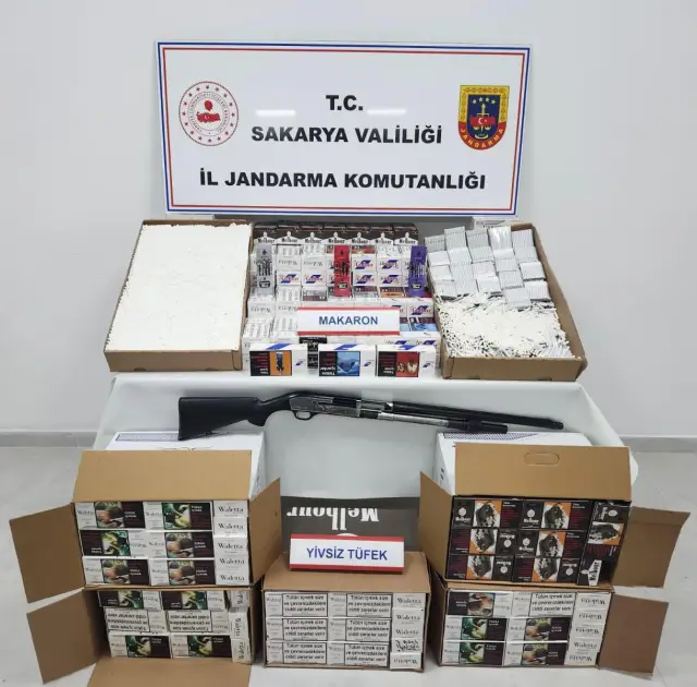 Hendek’te Kaçakçılık operasyonu