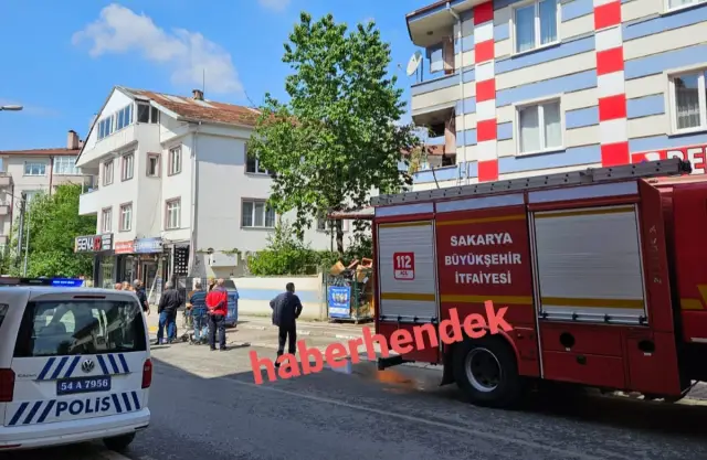 Yangın kısa sürede söndürüldü