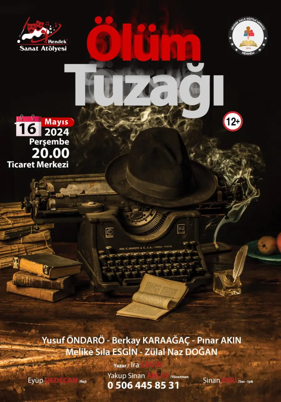 Haber: Ölüm Tuzagı tiyatro oyunu Hendek’te oynandı  - Galeri-3