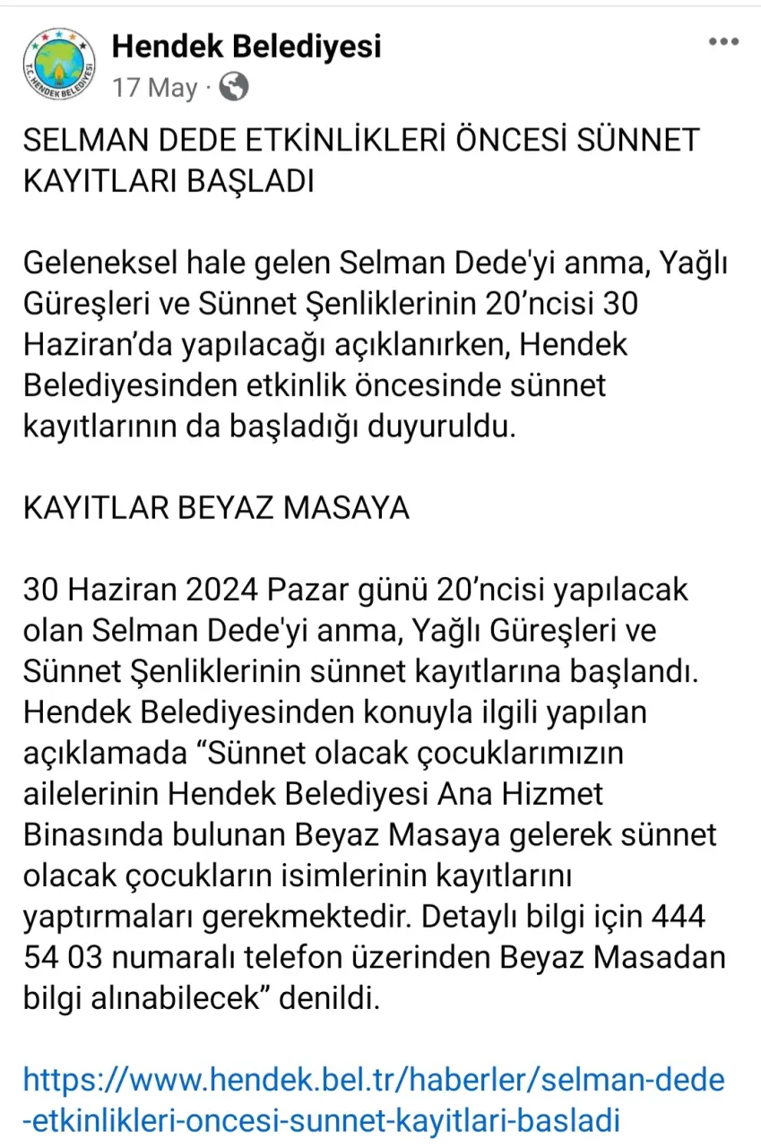 Haber: Tasarruf Tedbirleri Hendek'i kapsamıyor mu? - Galeri-1