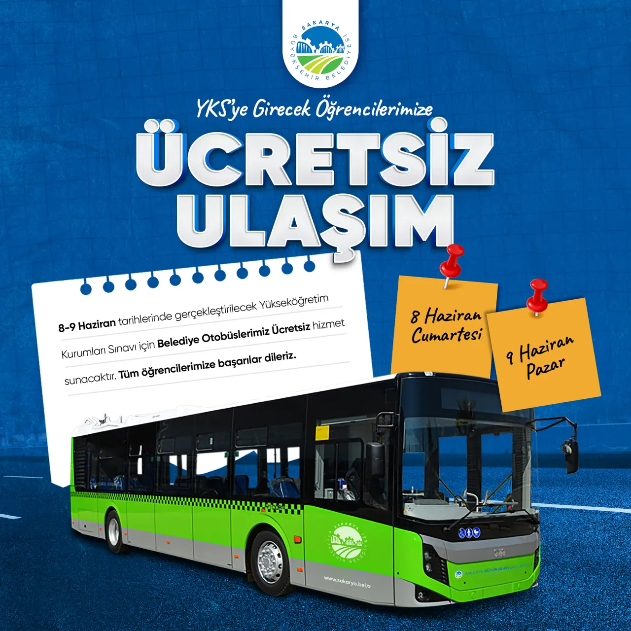 Haber: Büyükşehir YKS’ye girecek öğrencilere ücretsiz ulaşım hizmeti sunacak - Öne Çıkan