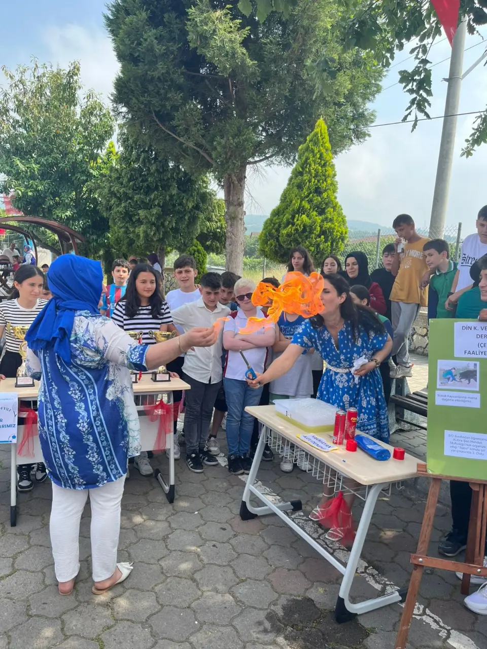 Haber: Atikehanım Ortaokulundan Bilim, Teknoloji, Sanat ve Kültür şenliği - Galeri-6