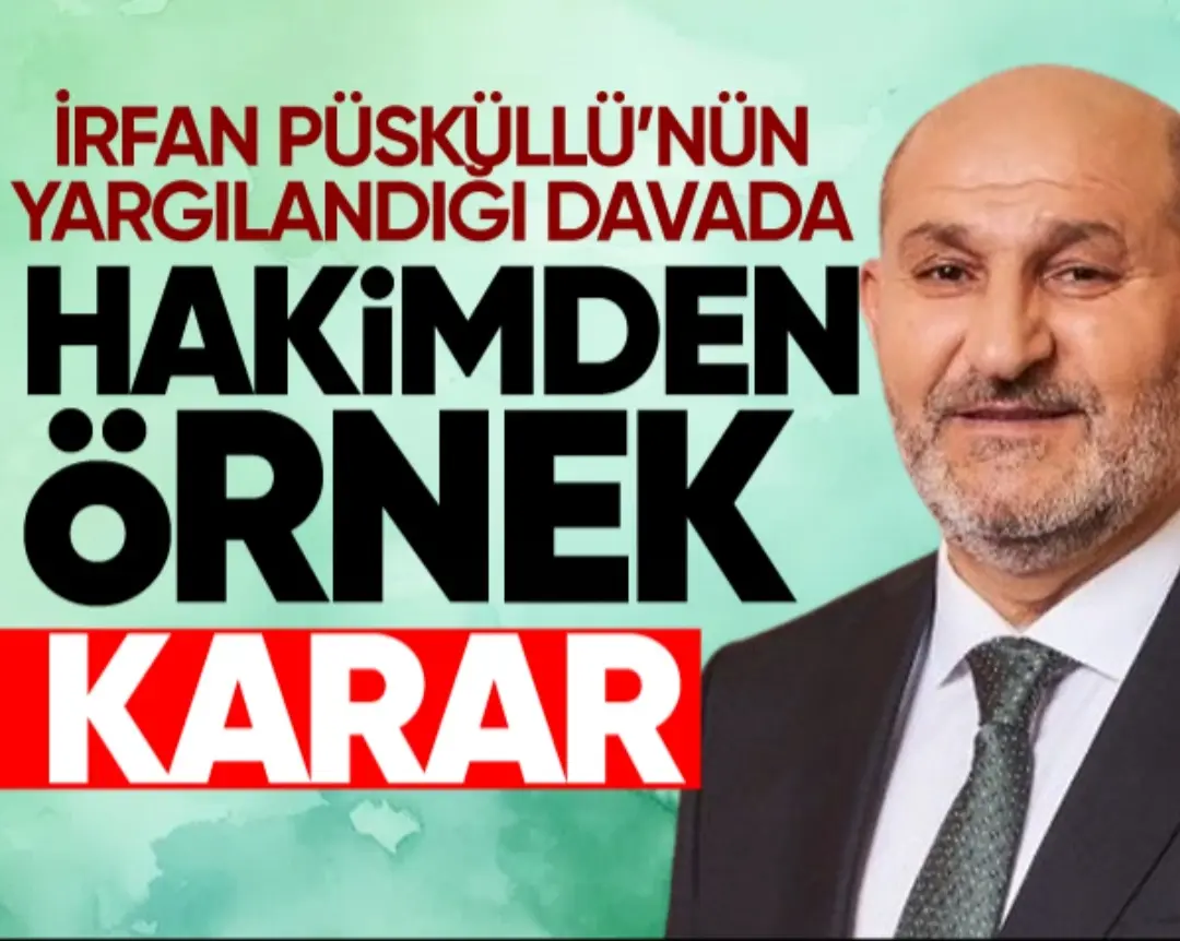 Haber: Püsküllü’nün yargılandığı davada hakimden örnek karar - Öne Çıkan