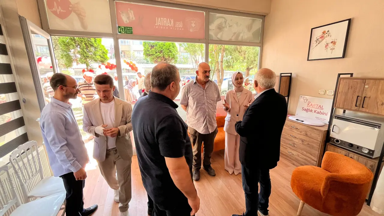 Haber: Özel Kartal Sağlık Kabini Açıldı - Galeri-3