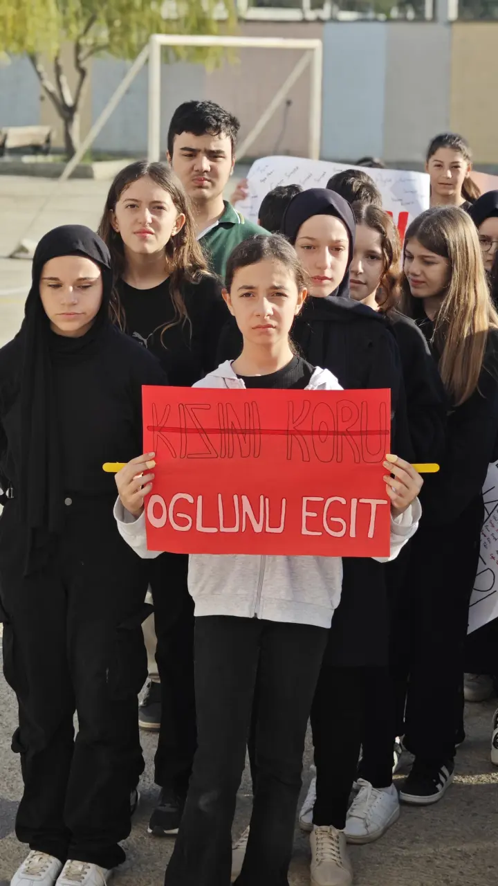 Haber: Çamlıca Ortaokulundan Anlamlı Gösteri - Galeri-3