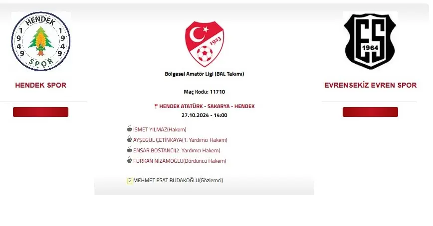 Haber: Hendekspor Evrensekiz Evrenspor’u ağırlayacak - Öne Çıkan