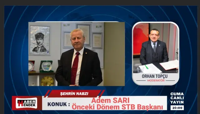 Şehrin Nabzı Programında konuk Adem Sarı