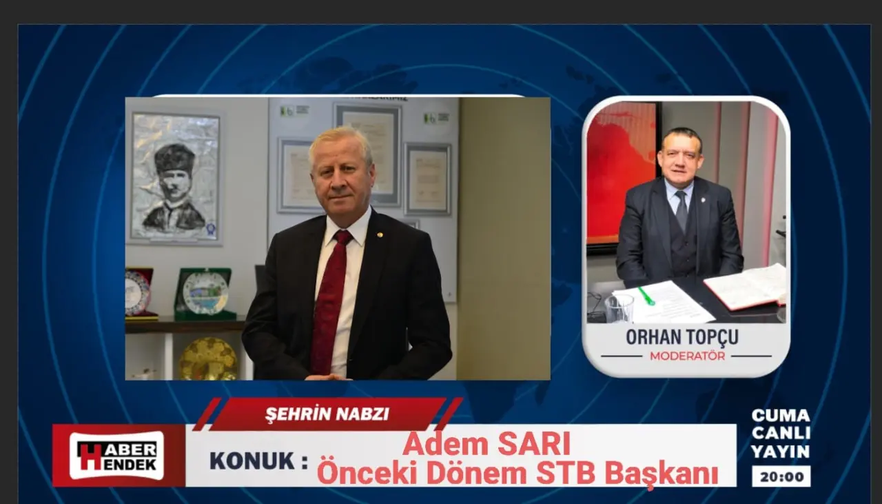 Haber: Şehrin Nabzı Programında konuk Adem Sarı - Öne Çıkan