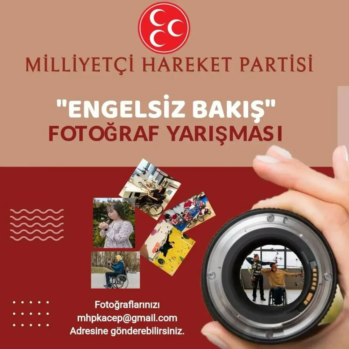 Haber: Milliyetçi Hareket Partisi, Engelsiz Bakış fotoğraf yarışması düzenliyor - Öne Çıkan