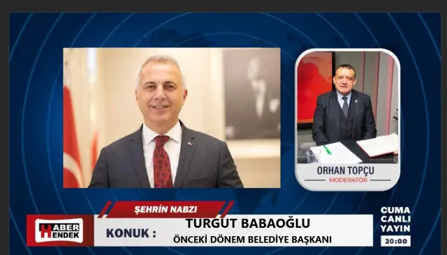 Şehrin Nabzı Programında konuk Babaoğlu