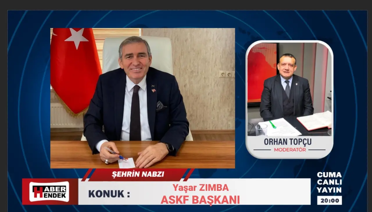 Haber: Şehrin Nabzı Programında konuk ASKF Başkanı Zımba - Öne Çıkan