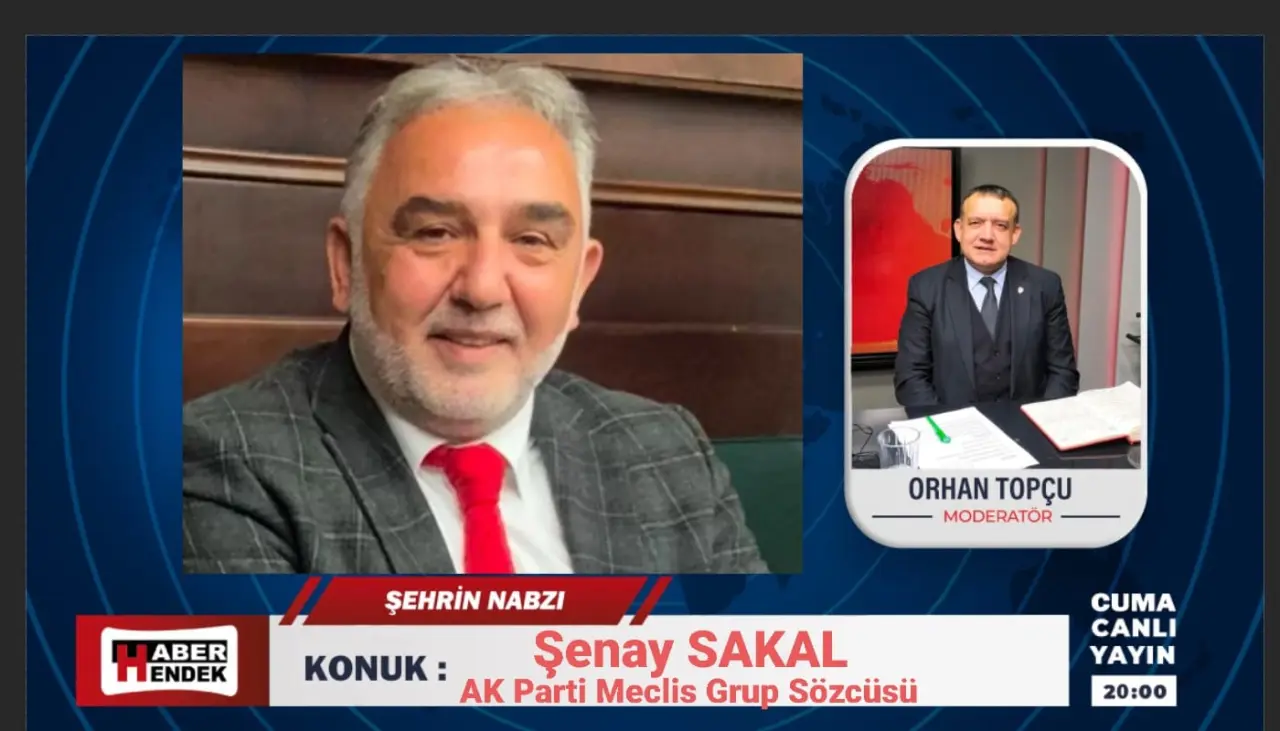 Haber: Şehrin Nabzı Programında konuk AK Parti Grup Sözcüsü Sakal - Öne Çıkan