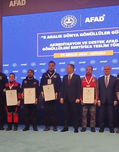 Dünya Gönüllüler Günü'nde SAKE Onurlandırıldı