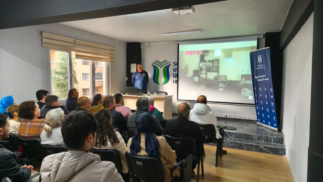 Haber: Hendek MYO'da Yangın tatbikatı - Galeri-2