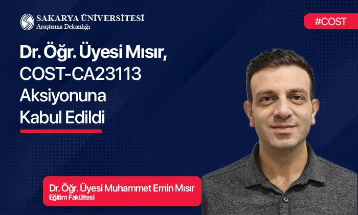 Haber: Eğitim Fakültesinden COST Projesi - Öne Çıkan