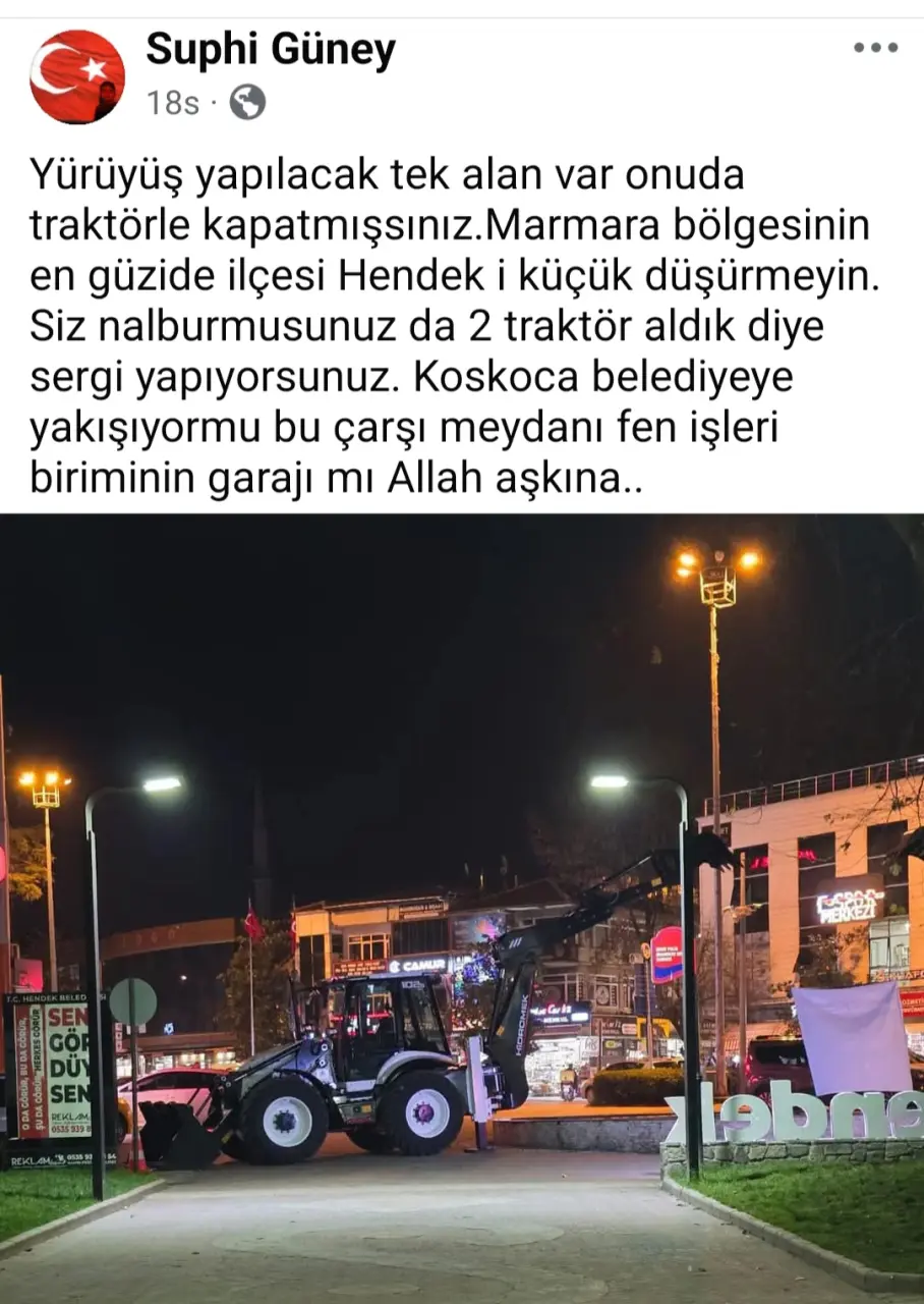 Haber: Milletvekili Adayı Güney; çarşı meydanı fen işleri biriminin garajı mı - Galeri-1