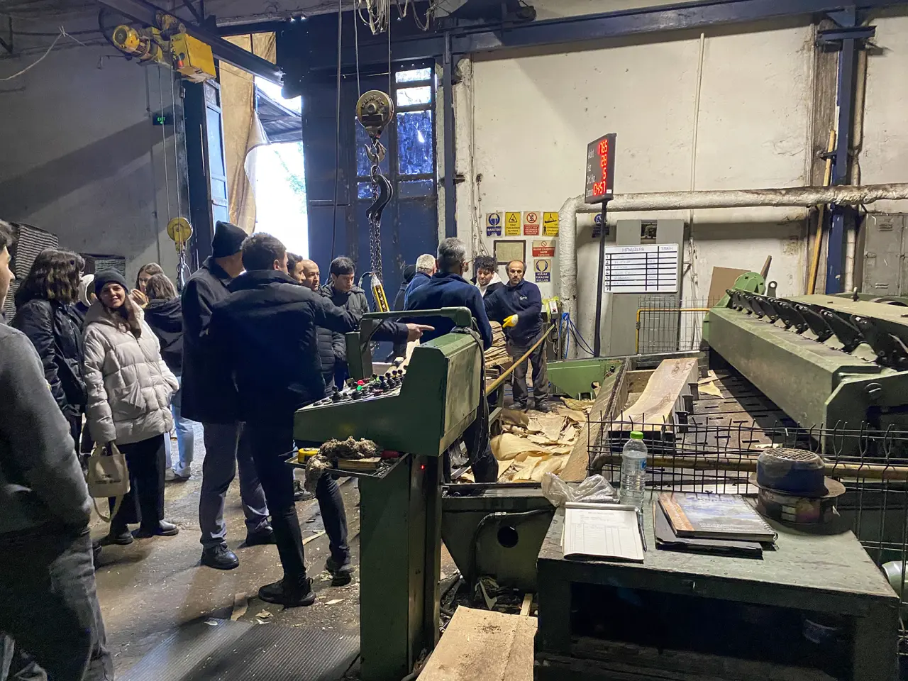 Haber: Ahşap kaplama sektörünü tanıdılar - Galeri-1