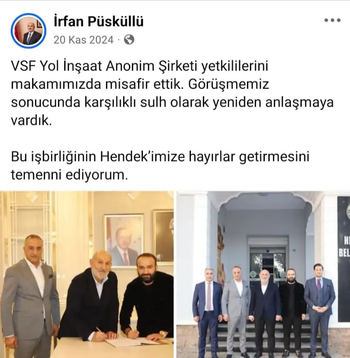 Haber: BAŞKAN PÜSKÜLLÜ, SULH YAPTIK DEDİ - Galeri-1