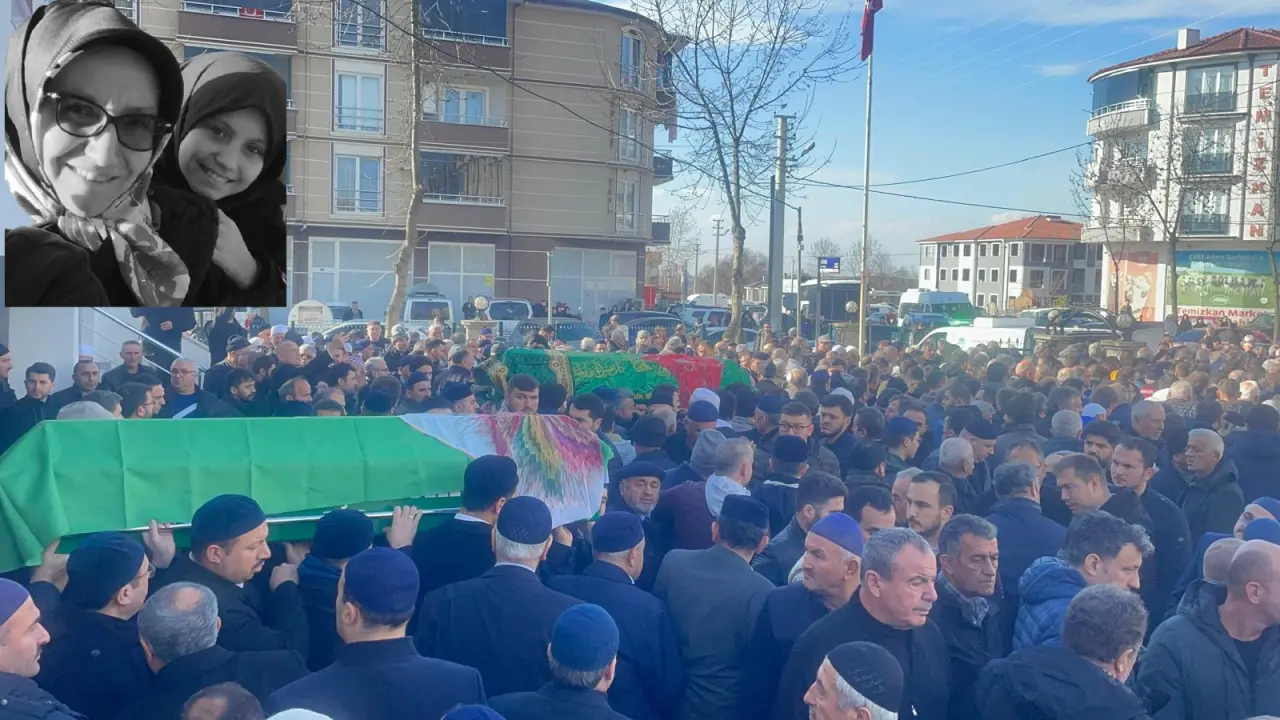 Haber: Kazada hayatını kaybeden anne ve kızı dualarla uğurlandı - Öne Çıkan