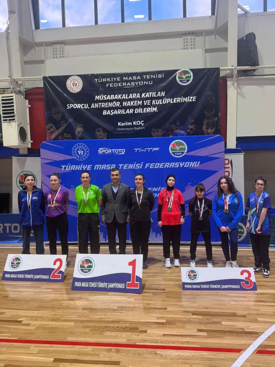 Haber: Olimpik Spor Kulübü Masa tenisinde çifte madalya kazandı - Galeri-2