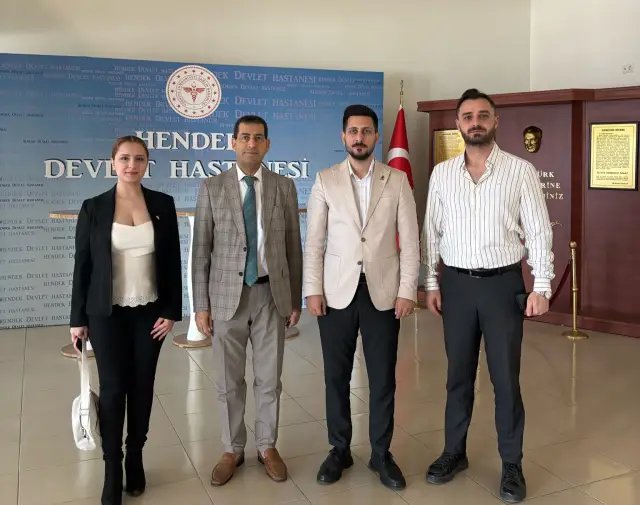 Uzun'dan Hastane Ziyareti