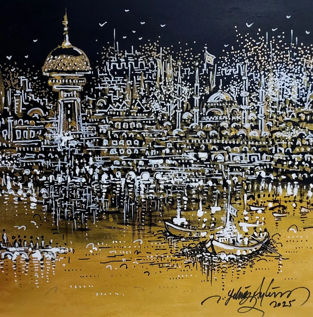 Haber: Yılmaz Aydın’dan Duyguların Renk Dansı - Galeri-1