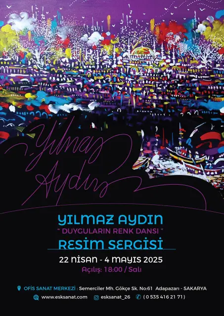 Yılmaz Aydın’dan Duyguların Renk Dansı