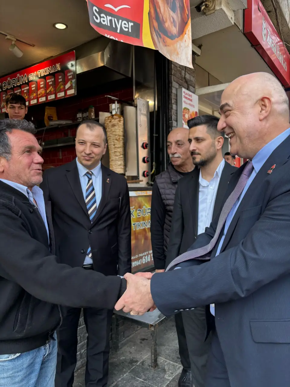 Haber: Zafer Partisinden esnaf ziyareti - Galeri-1