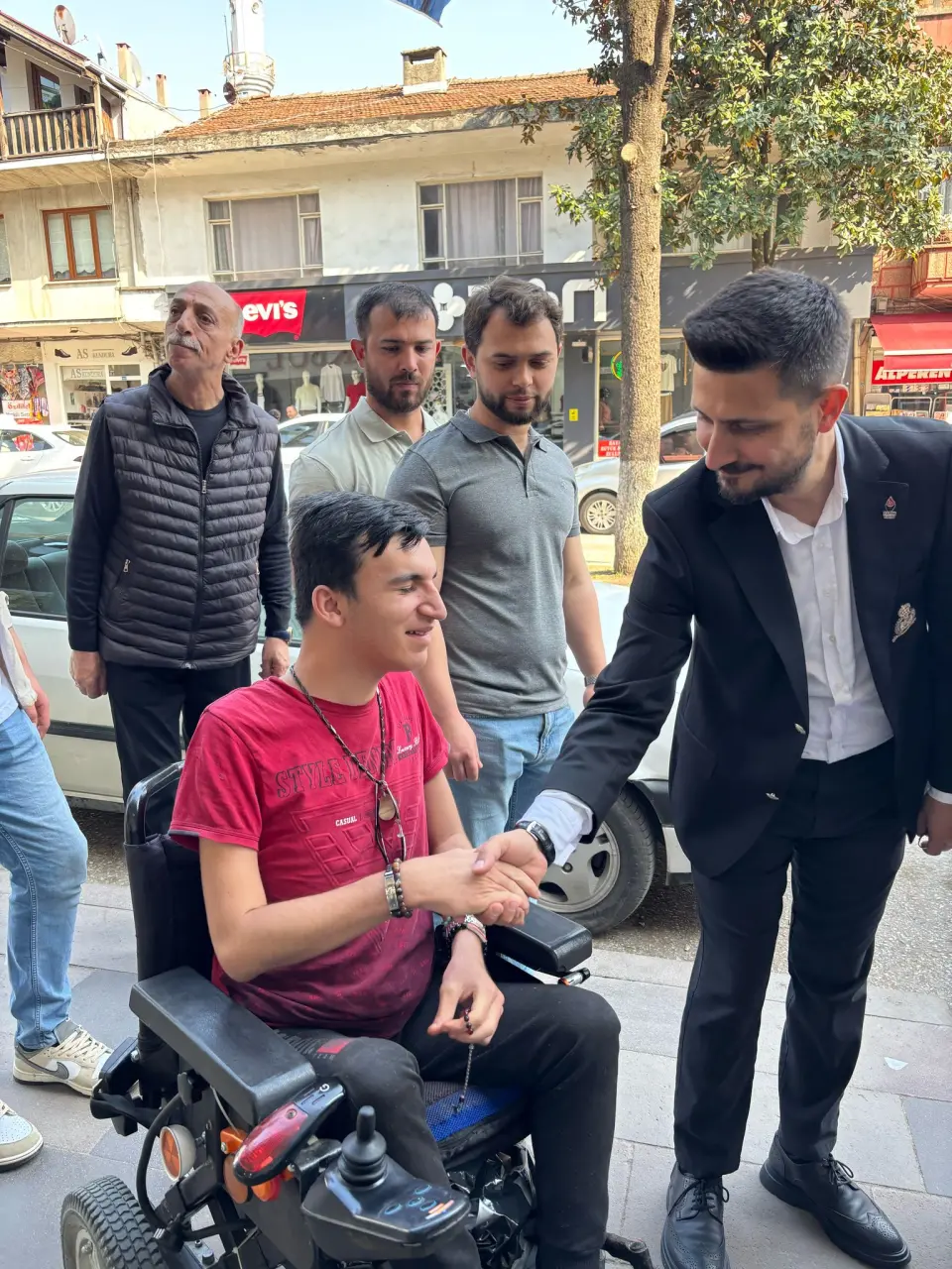 Haber: Zafer Partisinden esnaf ziyareti - Galeri-4