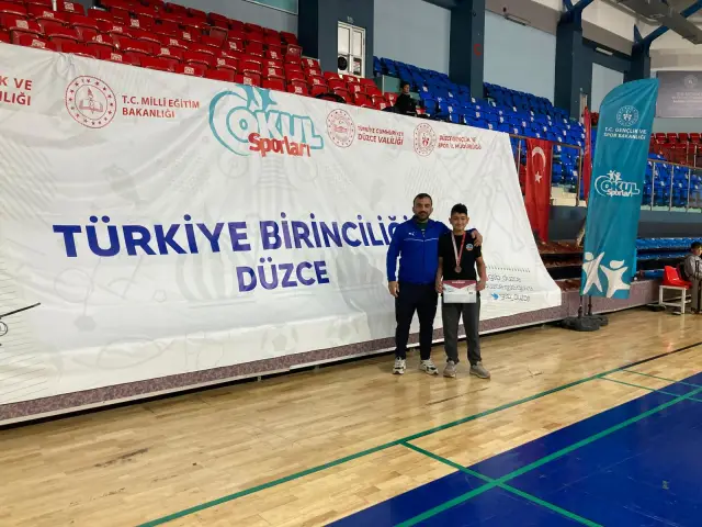 Furkan Kuş Türkiye 3.sü Oldu