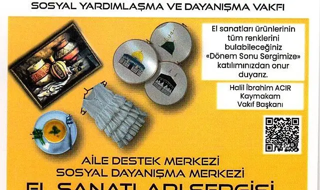 Haber: Hendek Sosyal Yardımlaşma ve Dayanışma Vakfı Dönem Sonu Sergisi’ne Davet - Öne Çıkan