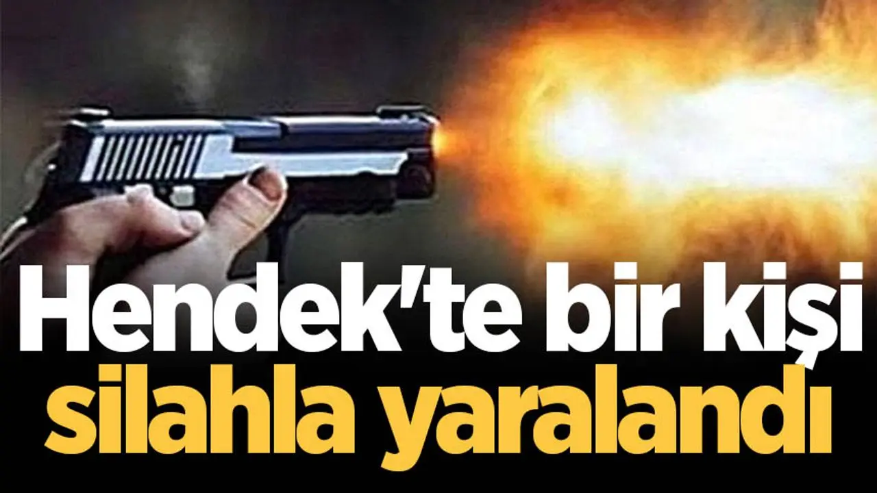 Haber: Hendek'te bir kişi silahla yaralandı - Öne Çıkan