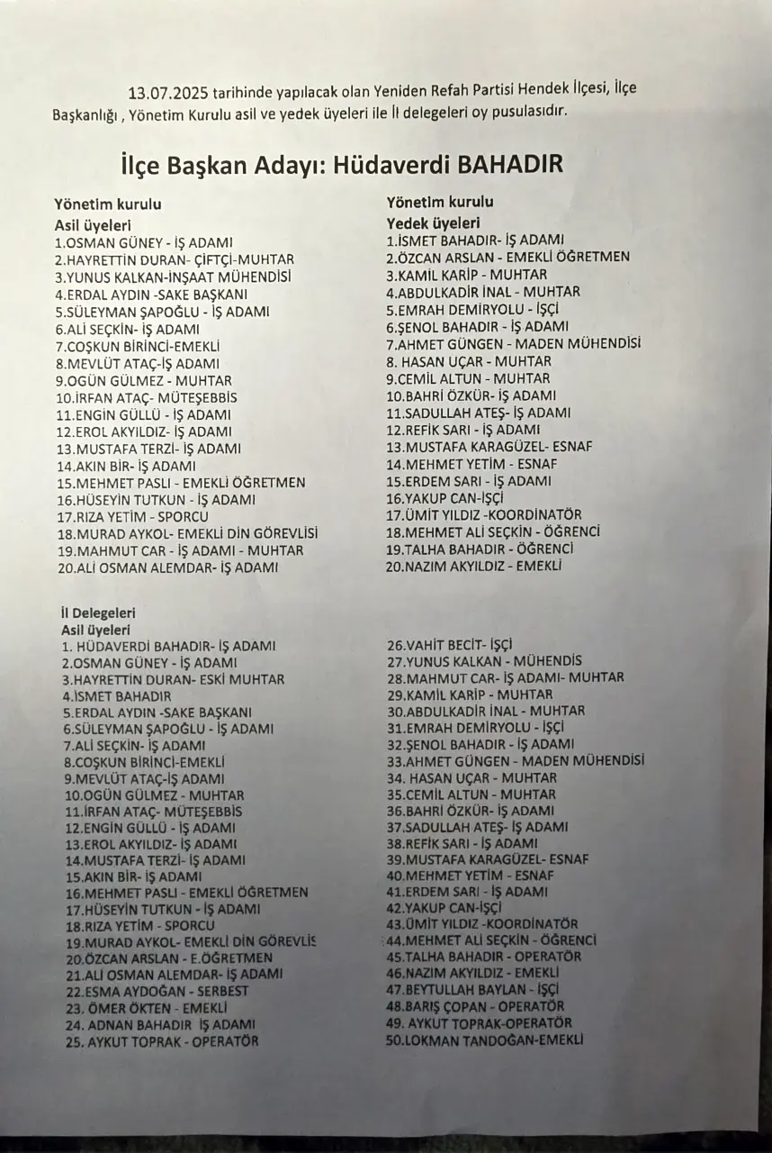 Haber: Yeniden Refah Partisi'nde Bahadır Dönemi - Galeri-8