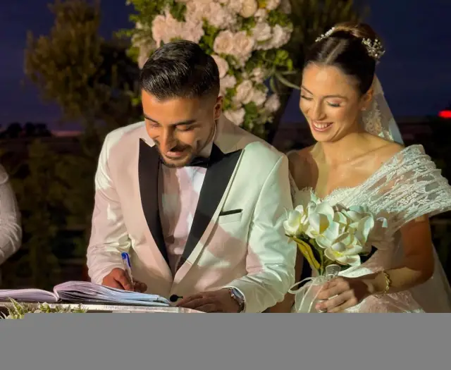 Sevda ile Mehmet ömür boyu mutluluğa evet dedi