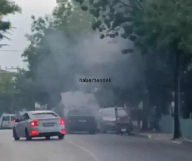 Rasimpaşa'da Dumanlar Yükseldi
