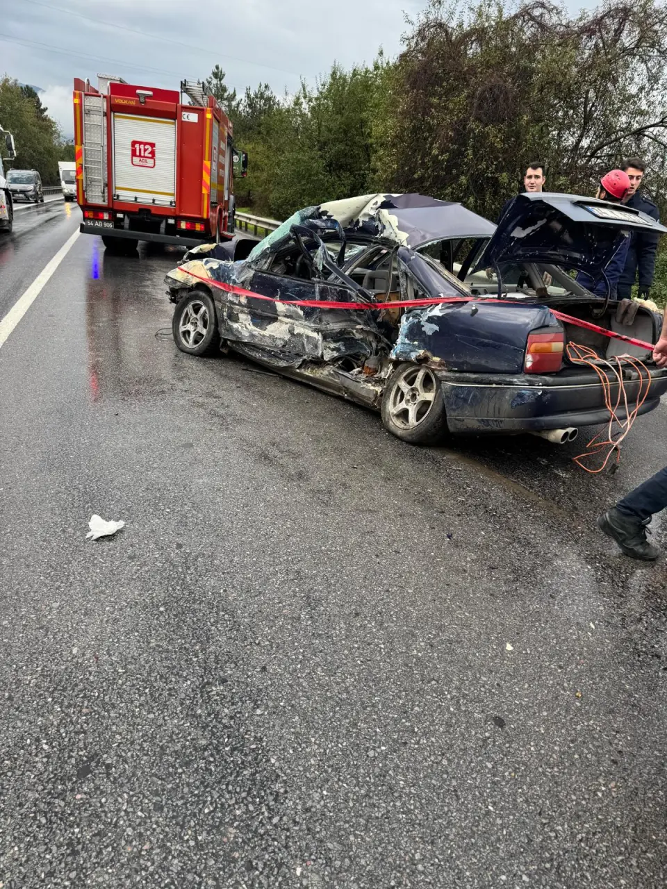 Haber: Otomobil Hurdaya döndü 1 Ölü, 2 Yaralı - Öne Çıkan