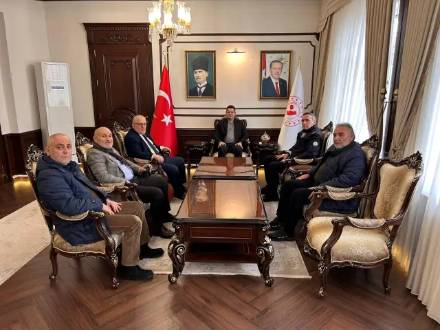 Hendek’in Gündemi Kaymakamlık Ziyaretinde Ele Alındı