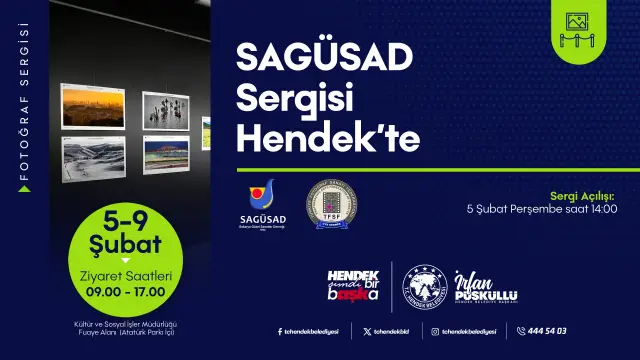 SANAT VE FOTOĞRAF HENDEK’TE BULUŞUYOR