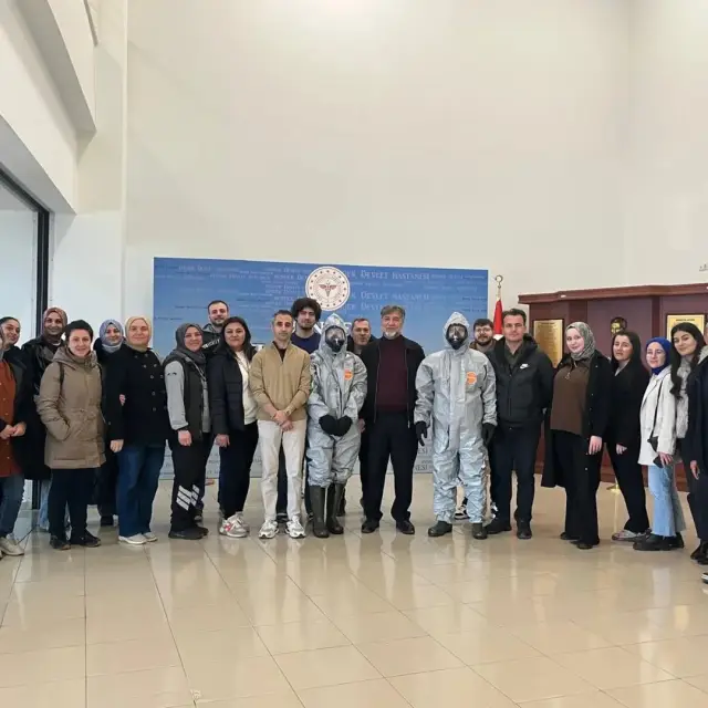 Hendek Devlet Hastanesi'nde KBRN Eğitimi