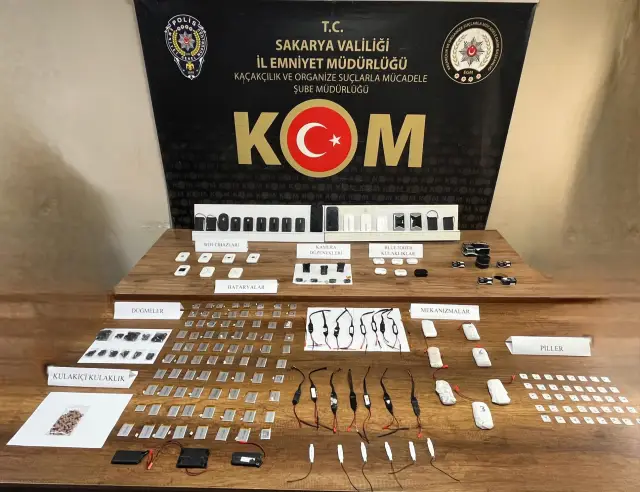 Sakarya merkezli kopya çetesine darbe